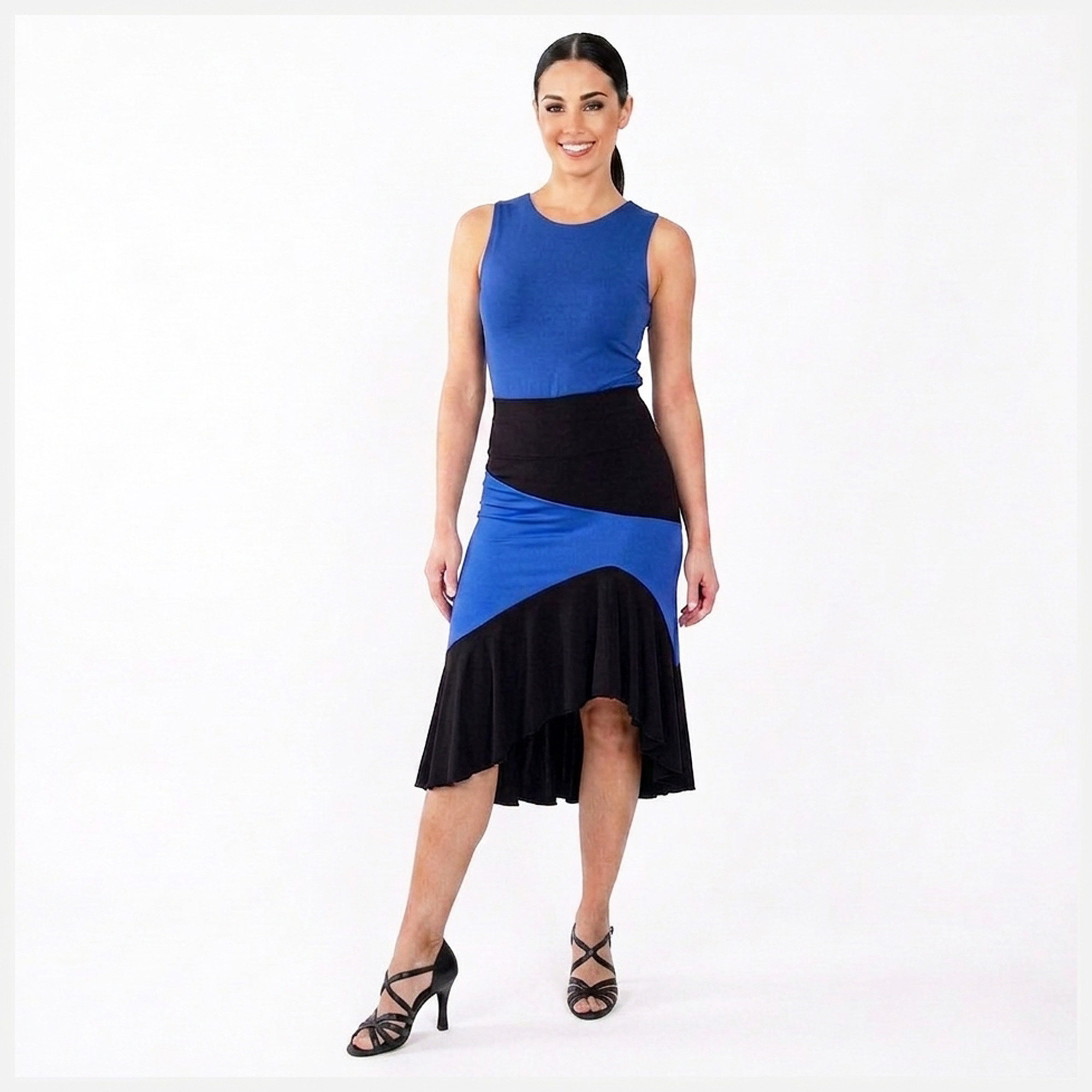 Tango Skirt color block
